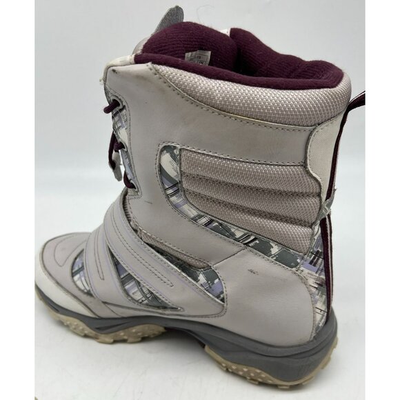 The North Face Girls Winter Snow Boots Size 4 Gray Toggle Waterproof Outdoors - Picture 15 of 16
